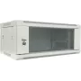 DSIT DS6404W Armadio server a parete 4U con porta in vetro, 600 x 450 x 280 mm, bianco