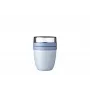 Mepal Lunchpot Ellipse Mini blu nordico, 300+120ml