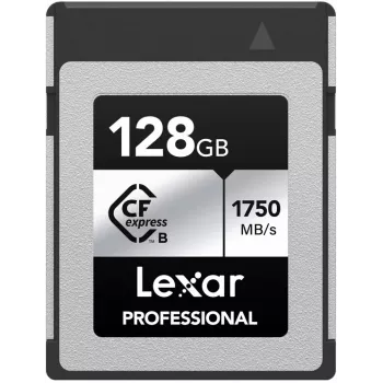 Lexar Professional CFexpress Type B SILVER 128 GB Scheda di memoria, 1750 MB/s (LCXEXSL128G-RNENG)
