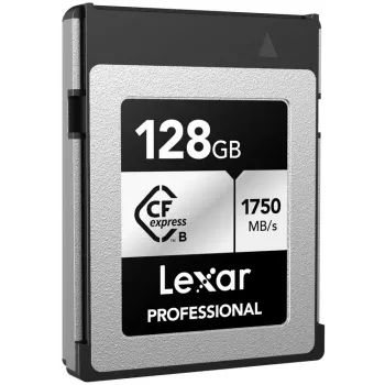 Lexar Professional CFexpress Type B SILVER 128 GB Scheda di memoria, 1750 MB/s (LCXEXSL128G-RNENG)