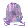 Holo Wow Zaino scolastico olografico per ragazze con pompon e spallacci regolabili WOW00048