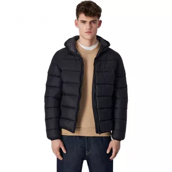 CHAPPI felpa con cappuccio uomo Champion nero 220342 KK001 XL