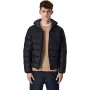 Champion giacca con cappuccio da uomo, nero, 220342 KK001, XL