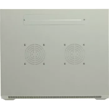 DSIT armadio rack server a parete 15U con porta in vetro, bianco, 600x600x770 mm