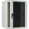 DSIT armadio rack server a parete 15U con porta in vetro, bianco, 600x600x770 mm