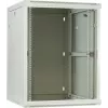 DSIT armadio rack server a parete 15U con porta in vetro, bianco, 600x600x770 mm