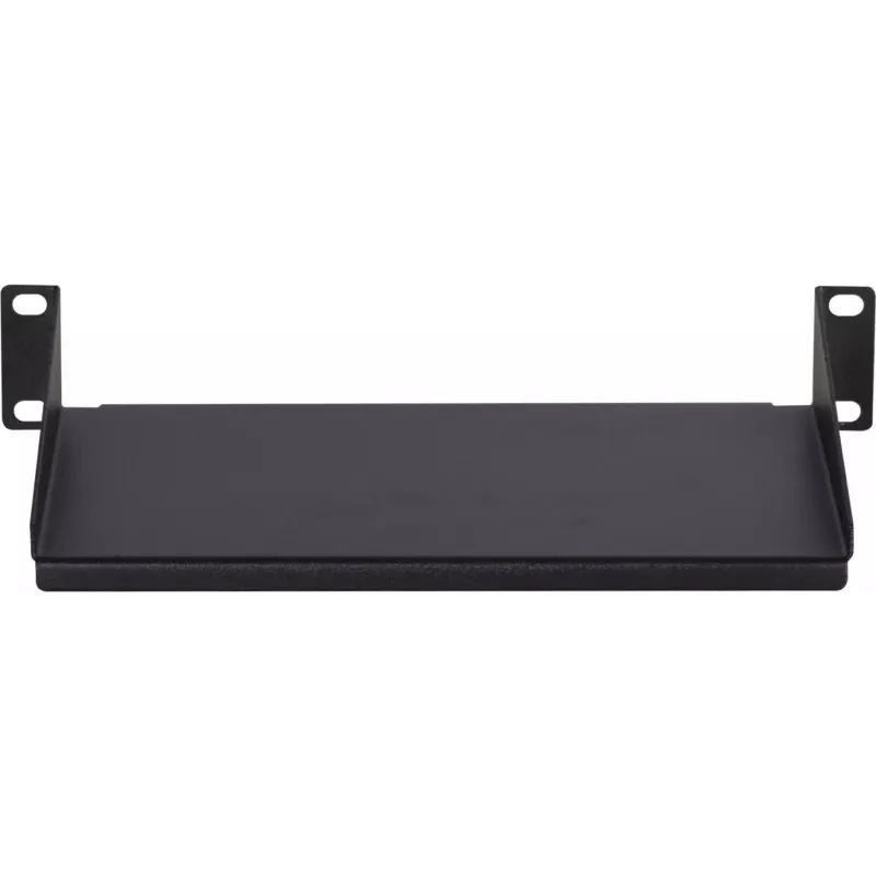 DSIT DS-FH10 mensola fissa rack 10 inch 1U per armadi server, nero, 250 x 136 x 44 mm