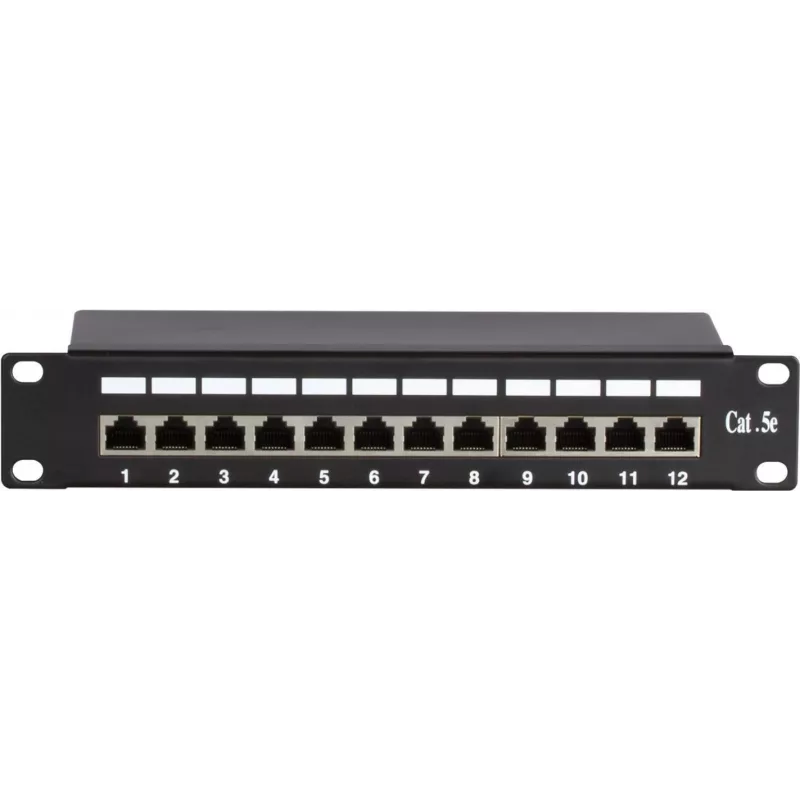 DSIT DS-10Patch5-12FTP patch panel 10 inch 12 porte FTP Cat 5e