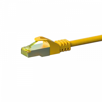 DSIT cavo patch di rete Cat.7 S/FTP, RJ45, giallo, 2 m