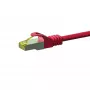 DSIT cavo di rete Cat.7 S/FTP PiMF RJ45, rosso, 50 m (DC-75-500)
