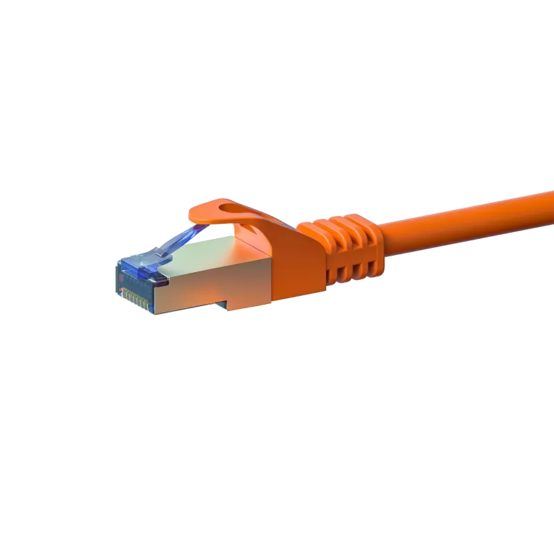 DSIT cavo patch di rete CAT 6a S/FTP LSOH, 3 m, arancione, 10Gbps, RJ45