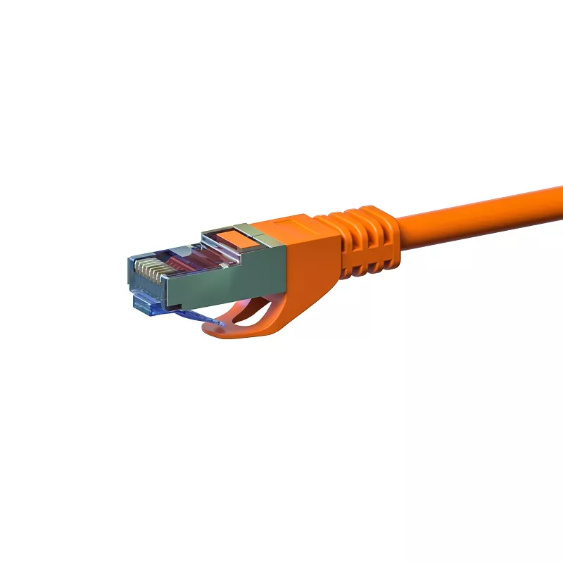 DSIT cavo di rete CAT 6a LSOH - S/FTP - 30 metri - arancione (DC-6A6-300)