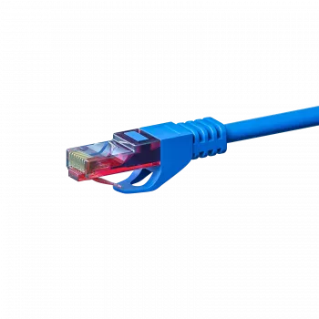 DSIT cavo patch di rete CAT6 U/UTP 0,50 m blu 100% rame