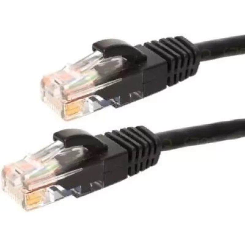 Cavo di rete DSIT CAT6 U/UTP, 50 m, nero, 100% rame (DC-60-500)