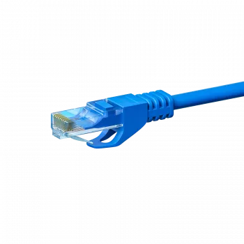 DSIT cavo di rete CAT 6 U/UTP - 0,25 m - blu - CCA (DC-C64-002)