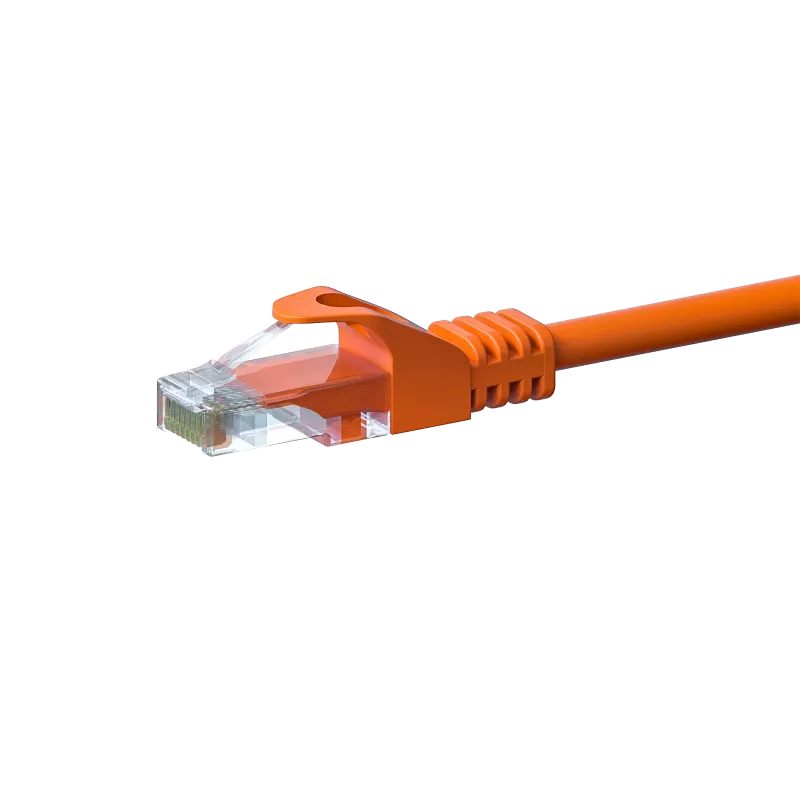 Cavo patch di rete DSIT CAT5e U/UTP, 1 m, arancione, 100% rame (DC-56-010)
