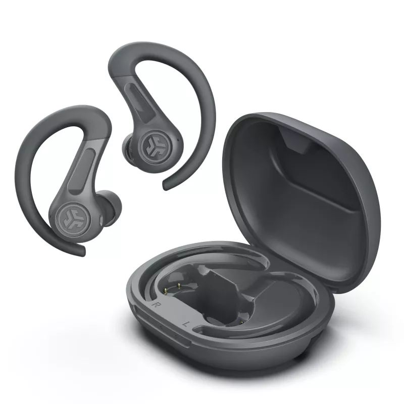 JLab JBuds Sport ANC cuffie True Wireless grafite Hybrid Active Noise Cancellation 60+ ore