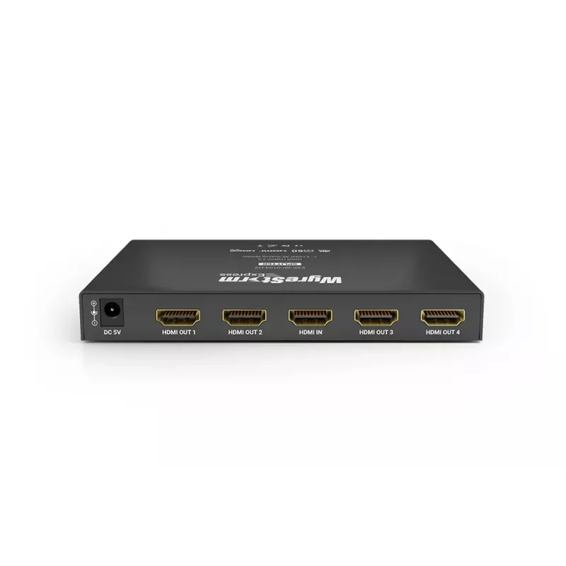 Wyrestorm Express EXP-SP-0104-H2 splitter HDMI 2.0b 4K 1x4 - 18Gbps, HDCP 2.2, HDR, 4K60 4:4:4