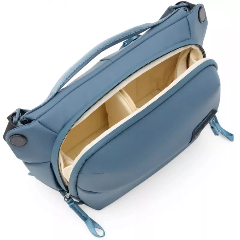 Sling bag compatta per tutti i giorni Peak Design Everyday Sling V2 3L, Ocean (BEDS-3-DS-3)