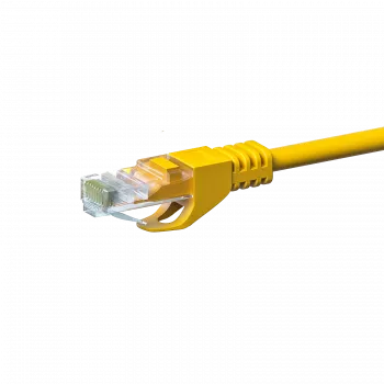 DSIT CAT 5e U/UTP cavo patch di rete 0,5 m giallo CCA (DC-C57-005)