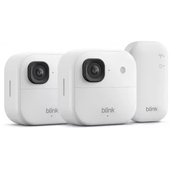 Sistema di videosorveglianza wireless (2 telecamere) Amazon Blink Outdoor 2K+, bianco (B0F9632B4F)