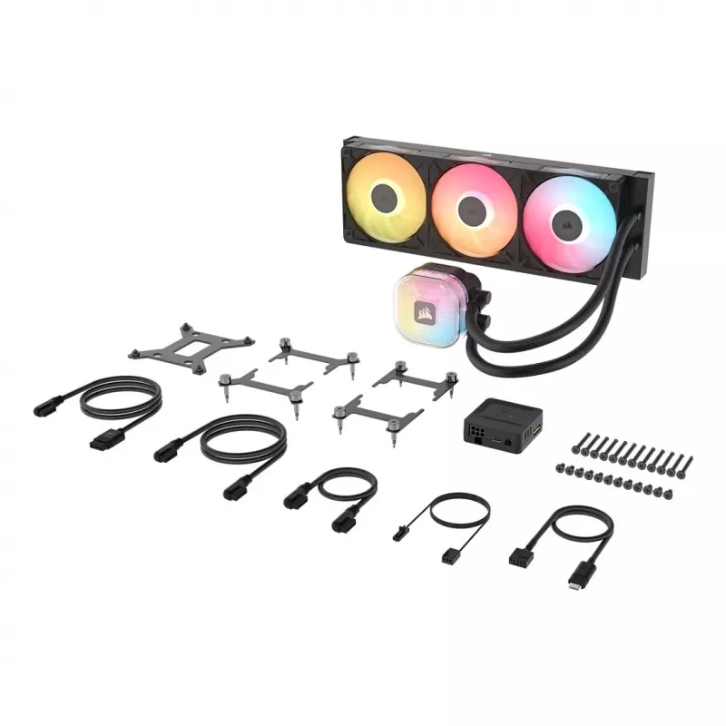 CORSAIR iCUE LINK TITAN II 360 RX RGB dissipatore CPU a liquido nero