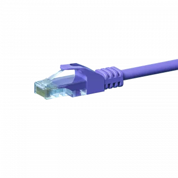 DSIT Cat 5e U/UTP cavo patch di rete, 15m, viola, CCA, RJ45, Gigabit Ethernet