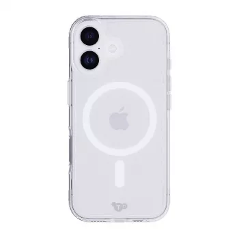 Tech21 EvoClear cover MagSafe per iPhone 17 trasparente – protezione antishock 3,6 m, resistente ai raggi UV, antimicrobica