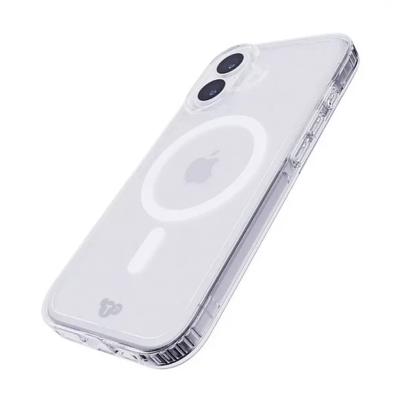Tech21 EvoClear cover MagSafe per iPhone 17 trasparente – protezione antishock 3,6 m, resistente ai raggi UV, antimicrobica