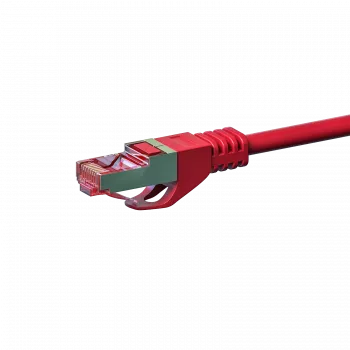 DSIT Cat 6 S/FTP LSOH cavo patch di rete, 5 m, rosso