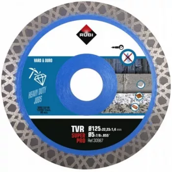 RUBI Turbo Viper Blade - TVR SuperPro disco diamantato 125mm