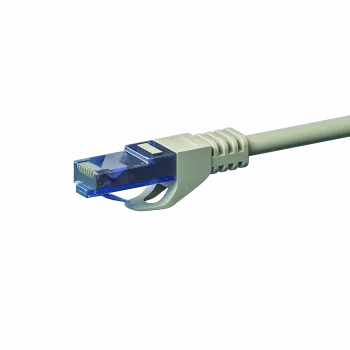 DSIT CAT6a cavo di rete 100% rame - U/UTP - 0,50 metri - grigio (DC-U6A1-005)