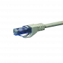 DSIT CAT6a cavo di rete 100% rame - U/UTP - 0,50 metri - grigio (DC-U6A1-005)