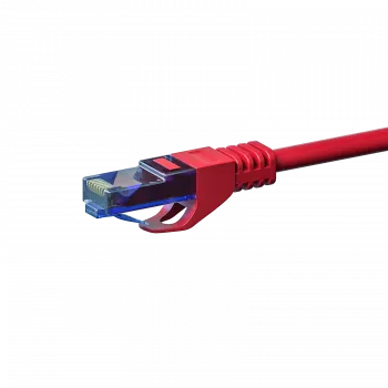 DSIT CAT6a U/UTP cavo patch 100% rame, 1,5 m, rosso
