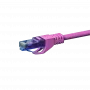 DSIT CAT6a cavo di rete 100% rame - U/UTP - 1,50 m - rosa (DC-U6A9-015)