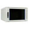 DSIT DS6604W armadio server a parete 4U con porta in vetro, 600 x 600 x 280 mm, bianco