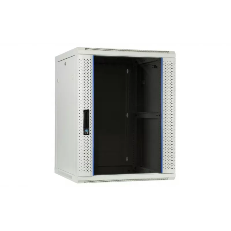 DSIT DS6604W armadio server a parete 4U con porta in vetro, 600 x 600 x 280 mm, bianco