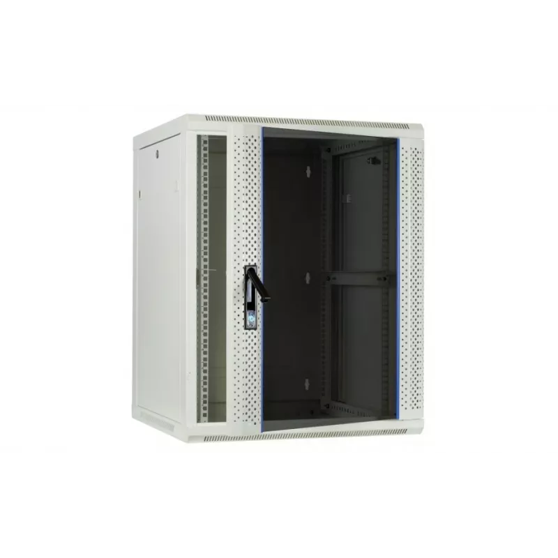 DSIT DS6604W armadio server a parete 4U con porta in vetro, 600 x 600 x 280 mm, bianco