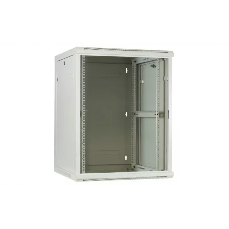 DSIT DS6604W armadio server a parete 4U con porta in vetro, 600 x 600 x 280 mm, bianco