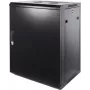 DSIT armadio server a parete 12U con porta in metallo 600x600x635 mm