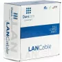 DSIT DANICOM CAT6A UTP cavo per esterno 100m, conduttore massiccio, guaina PE, classe CPR Fca, 10GBase-T, 500MHz, resistente ai raggi UV
