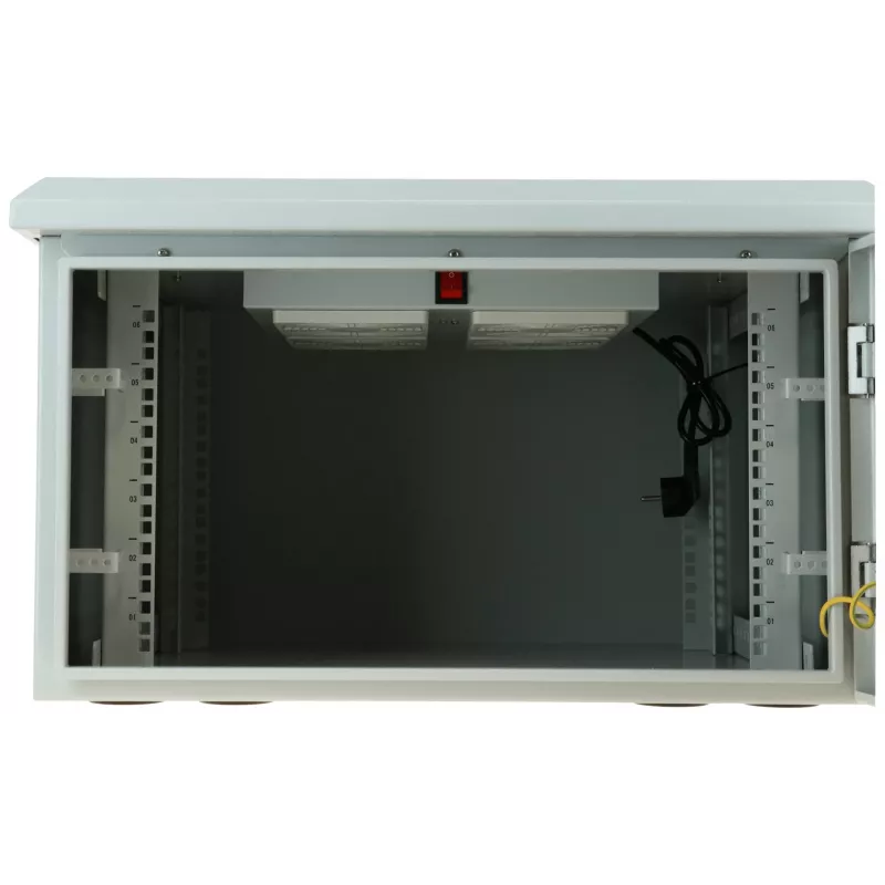 DSIT DS6606-OUT armadio server outdoor a parete da 19 pollici IP55, 6U, 600x600x368 mm