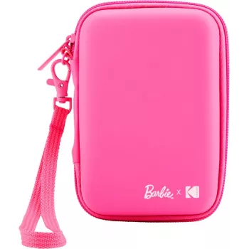 Kodak x Barbie custodia protettiva EVA con cinturino rimovibile e tasca a rete per Printomatic e Step Slim, rosa (RODBCEPK)