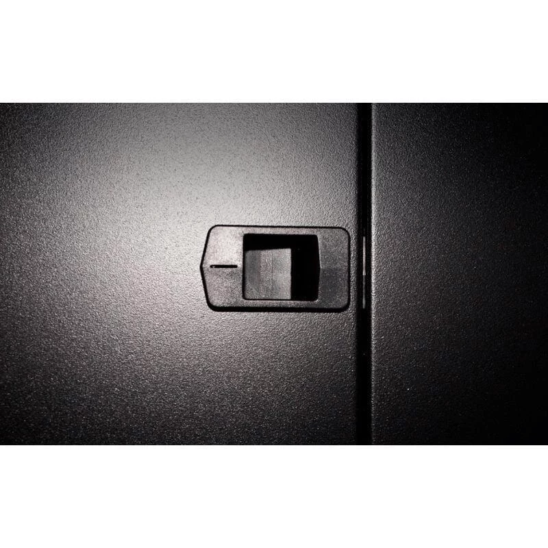 DSIT DS6604M armadio server a parete 4U con porta in metallo, 600 x 600 x 280 mm, nero