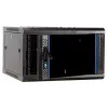 DSIT DS6604-F case server a parete 6U con porta in vetro, 600x450x320 mm, nero