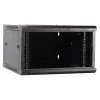 DSIT DS6604-F case server a parete 6U con porta in vetro, 600x450x320 mm, nero