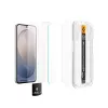Spigen Glas.tR EZ Fit Pro AC confezione da 2 vetro temperato protezione display per Samsung Galaxy S26 FE - chiaro, durezza 9H, cornice di auto-allineamento
