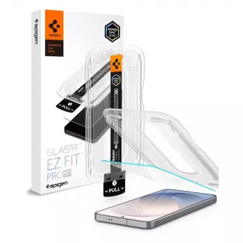Spigen Glas.tR EZ Fit Pro AC HD vetro temperato protezione display per Samsung Galaxy S26 FE - chiaro
