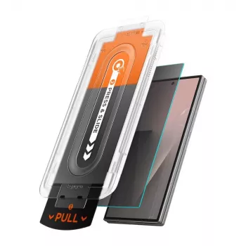 Spigen Glas.tR EZ Fit Pro confezione da 2 vetro temperato protezione display con filtro privacy ultra per schermo principale Samsung Galaxy Z Fold 7 / 8