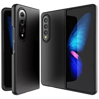 Mercury PC Hard Bumper Case custodia per Samsung Galaxy Z Fold4 - nero